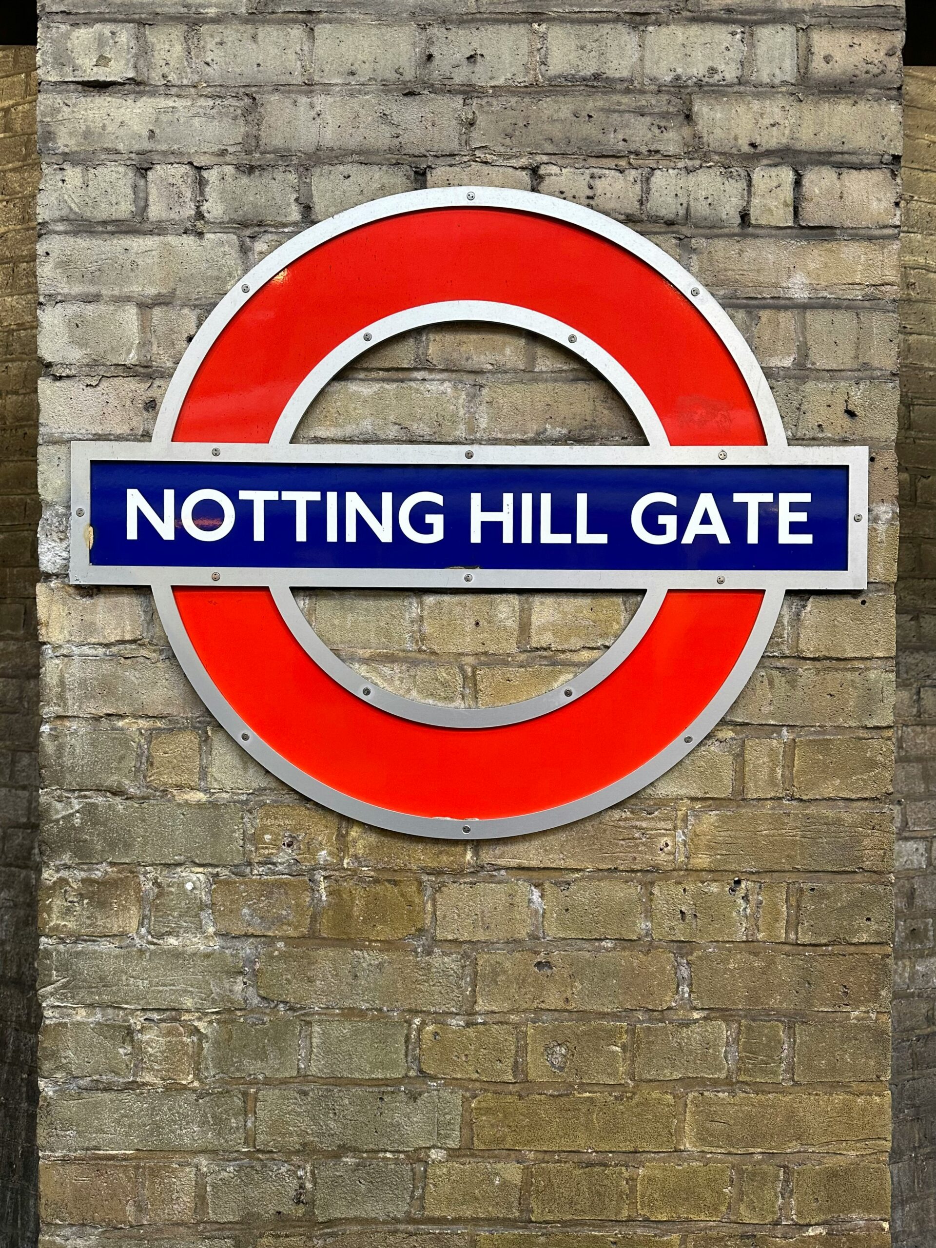 Londen NHC notting hill naamplaat